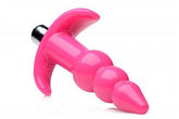 Bubbly Vibrerende Anaalplug Met Ribbels - PlayForFun